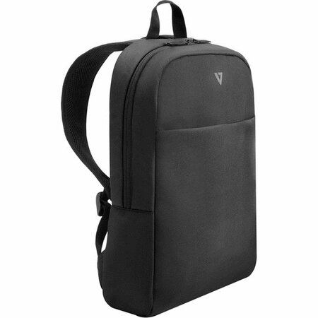 V7 16 in. Essential Water Resistant Backpack CBK16-BLK